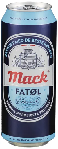 Mack Fatøl 0,50l Bx