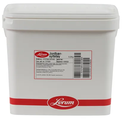 JORDBÆRSYLTETØY 9KG LERUM JORDBÆRSYLTETØY 9KG LERUM