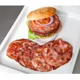 BACON FOR HAMBURGERS, SLICED KG