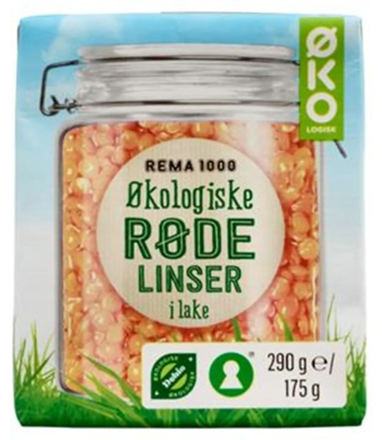RØDE LINSER ØKOL. 290G