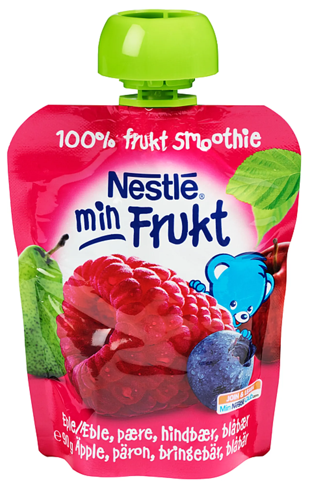 MIN FRUKT EPLE BR.BÆR SMOOTHIE 90G
