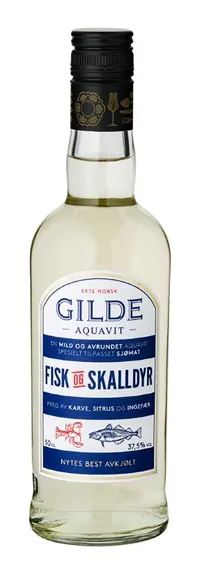 GILDE AQUAVIT FISK OG SKALLDY 37,5% 50CL