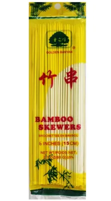 BAMBOO SKEWER 6" 15CM AFOOD BAMBOO SKEWER 6" 15CM AFOOD