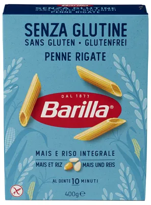 Barilla Pasta Penne Rigate Glutenfri 14x400g