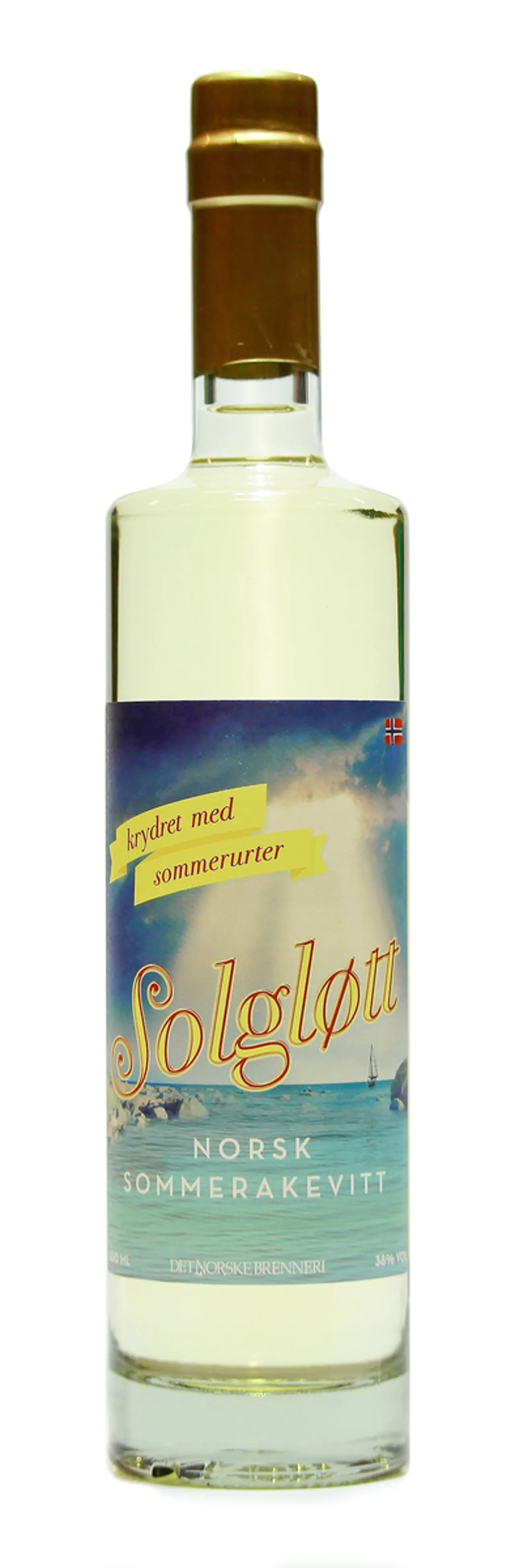 SOLGLØTT SOMMERAKEVITT 38% 50CL