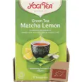 YOGI TEA GRØNN TE MATCHA LEMON 17POS ØKOLOGISK