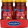 CHUNKY SALSA MEDIUM 230G SANTA MARIA