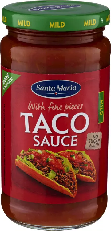 TACO SAUCE MILD 230G SANTA MARIA TACO SAUCE MILD 230G SANTA MARIA
