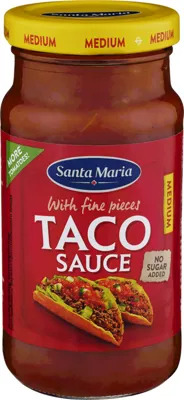 Taco Sauce Medium 230g Santa Maria