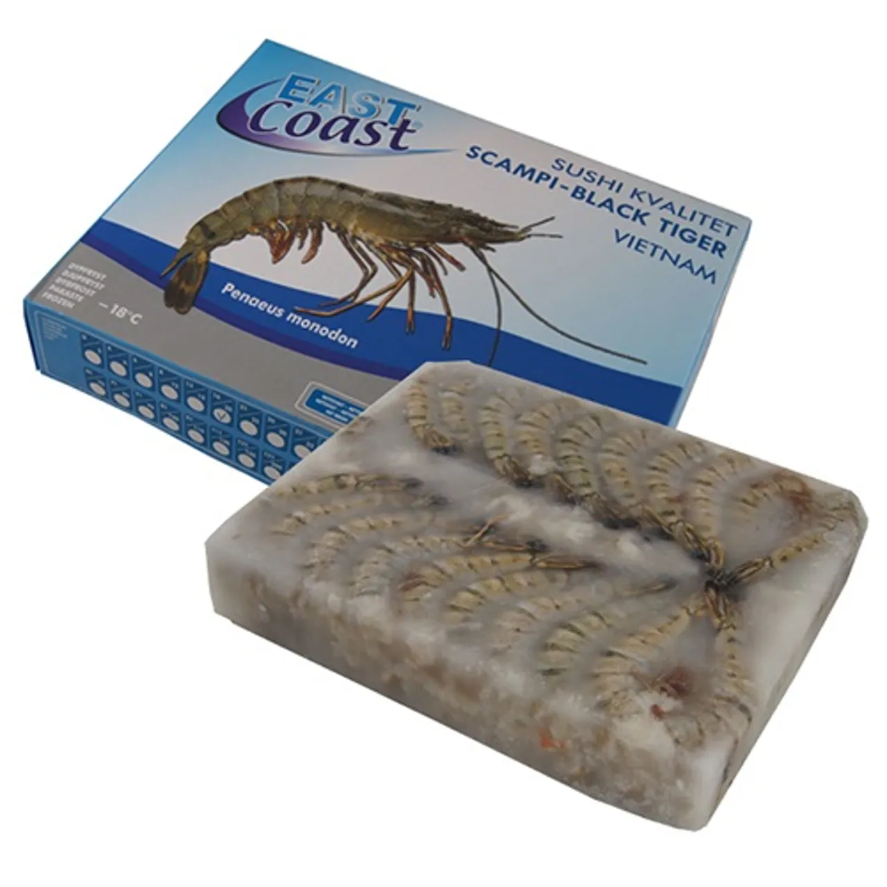 SCAMPI 16/20 BLOCK M/SK U/H 80% RÅ 1,44KG