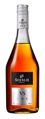 Soerlie Cognac *** Tre Stjerner 40% 70cl