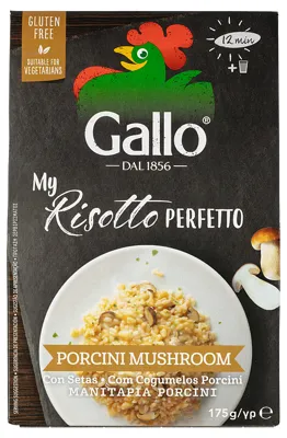 RISOTTORIS M/SOPP 175G RISO GALLO RISOTTORIS M/SOPP 175G RISO GALLO