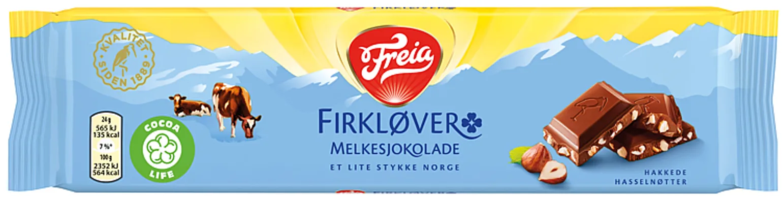Firkløver 60g Freia