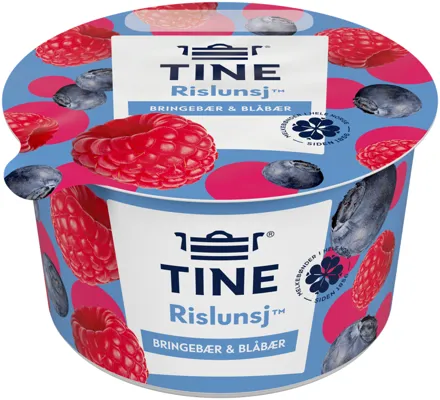 Rislunsj Bringebær/Blåbær 150g Tine