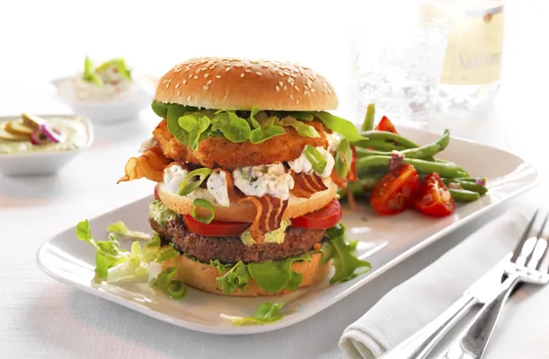 HAMBURGERBRØD CHICAGO 63GX60STK HAMBURGERBRØD CHICAGO 63GX60STK