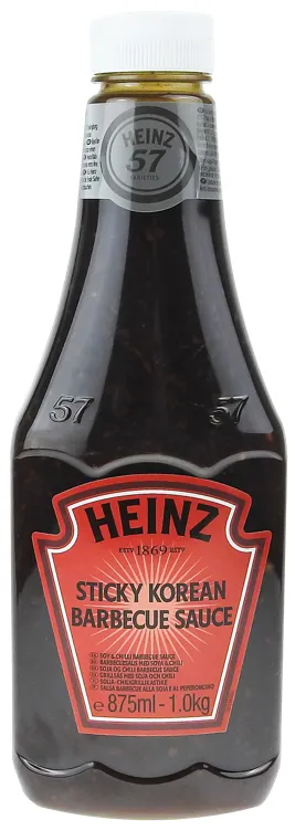 HEINZ STICKY KOREAN BBQ SAUCE 6X875ML HEINZ STICKY KOREAN BBQ SAUCE 6X875ML