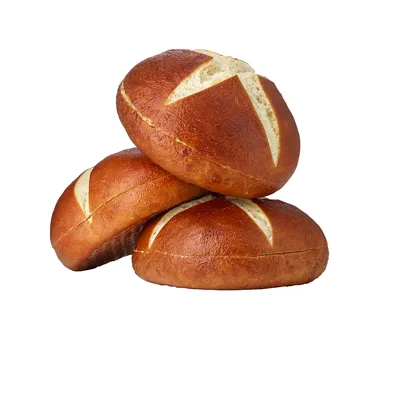 SALOMON HAMBURGERBRØD PRETZEL 48X80G SALOMON HAMBURGERBRØD PRETZEL 48X80G