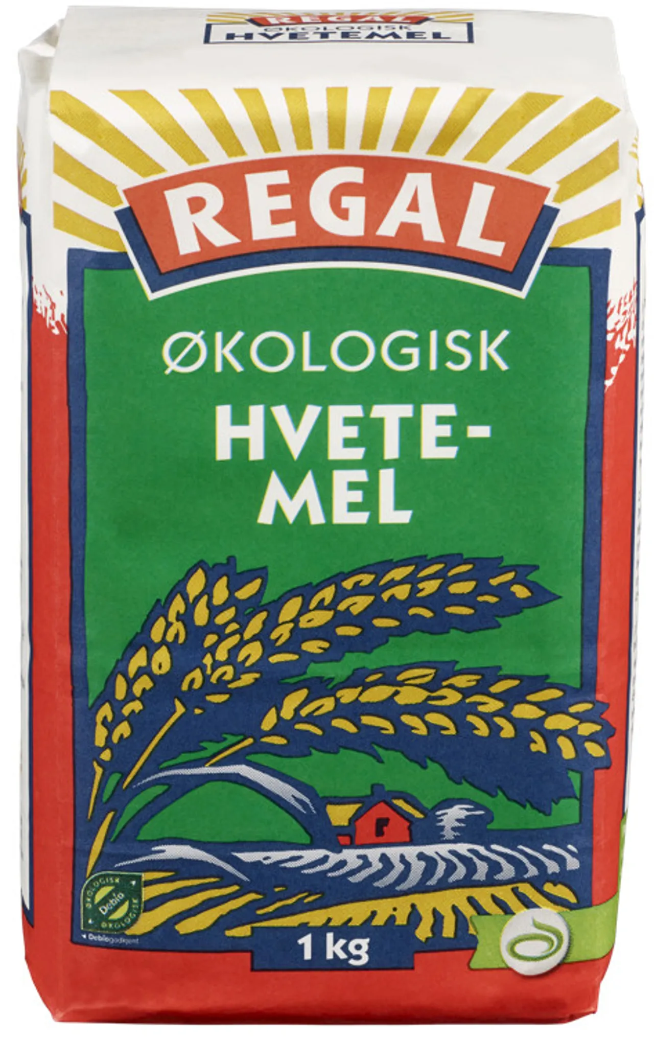 ØKOLOGISK HVETEMEL 1KG REGAL