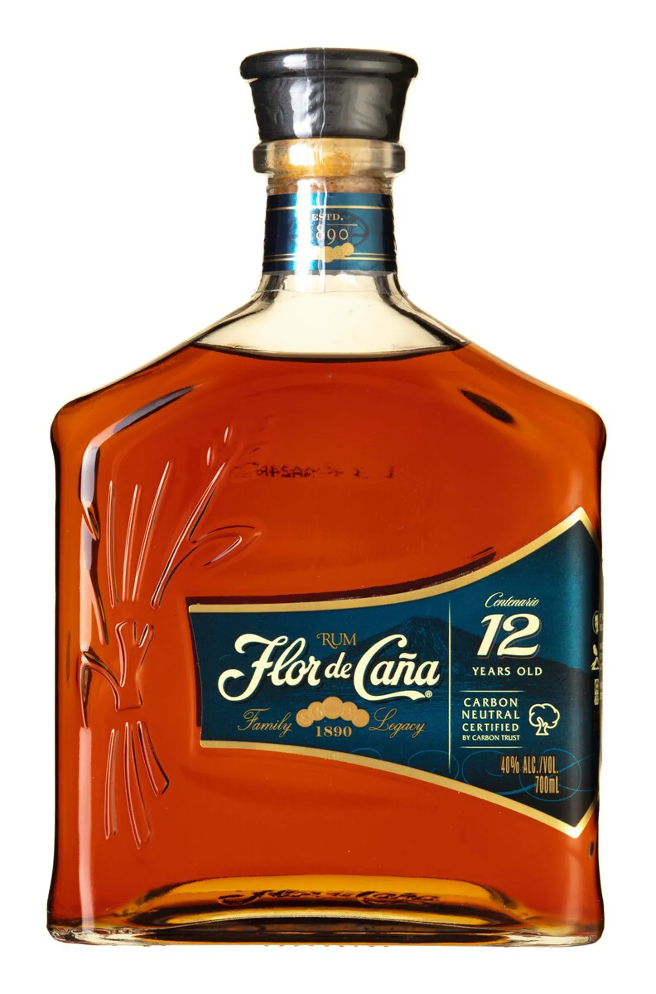 FLOR DE CANA CENTENARIO 12YO 40% 70CL