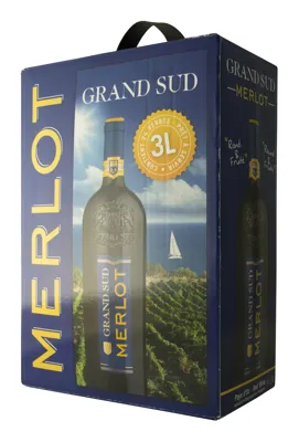 Grand Sud Merlot Bib 23 13,5% 3l