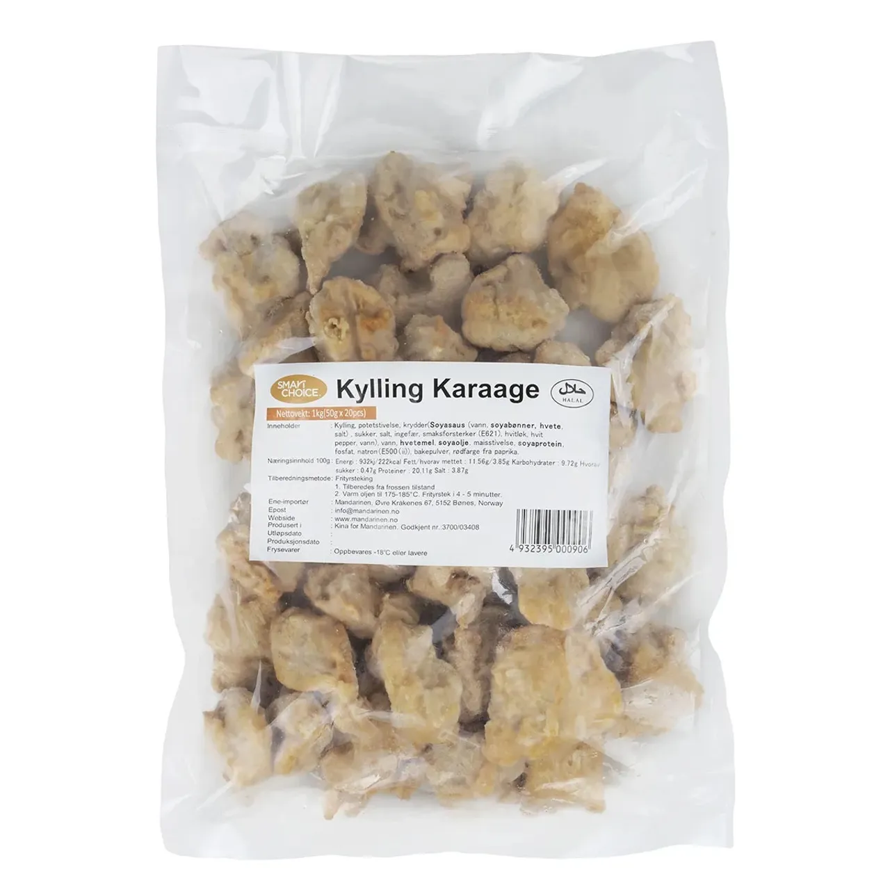 KYLLING KARAAGE 1000G SMART CHOICE