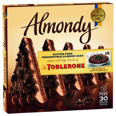 MANDELKAKE TOBLERONE OPPDELT ALMONDY MANDELKAKE TOBLERONE OPPDELT ALMONDY