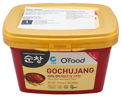 Hot Pepper Paste 500g Cjw