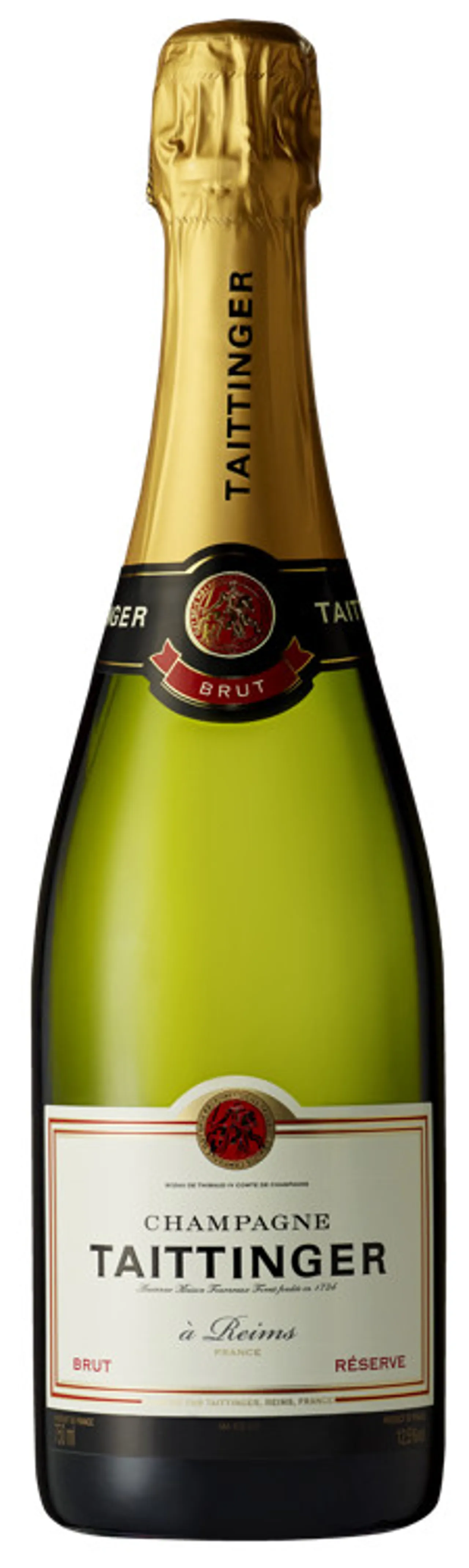 TAITTINGER BRUT RÉSERVE 12,5% 75CL