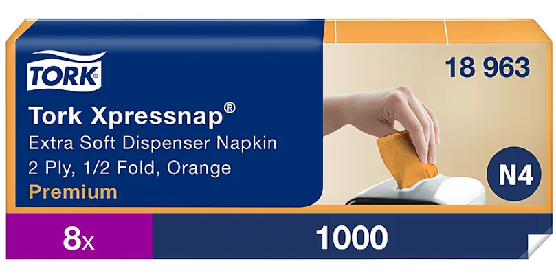 Xpn Oransje N4 Disp.Serv Tork