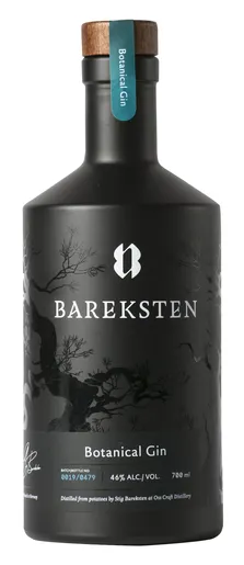 BAREKSTEN BOTANICAL GIN 46% 50CL BAREKSTEN BOTANICAL GIN 46% 50CL