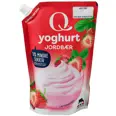 Q FROKOSTYOGHURT JORDBÆR 800G POSE