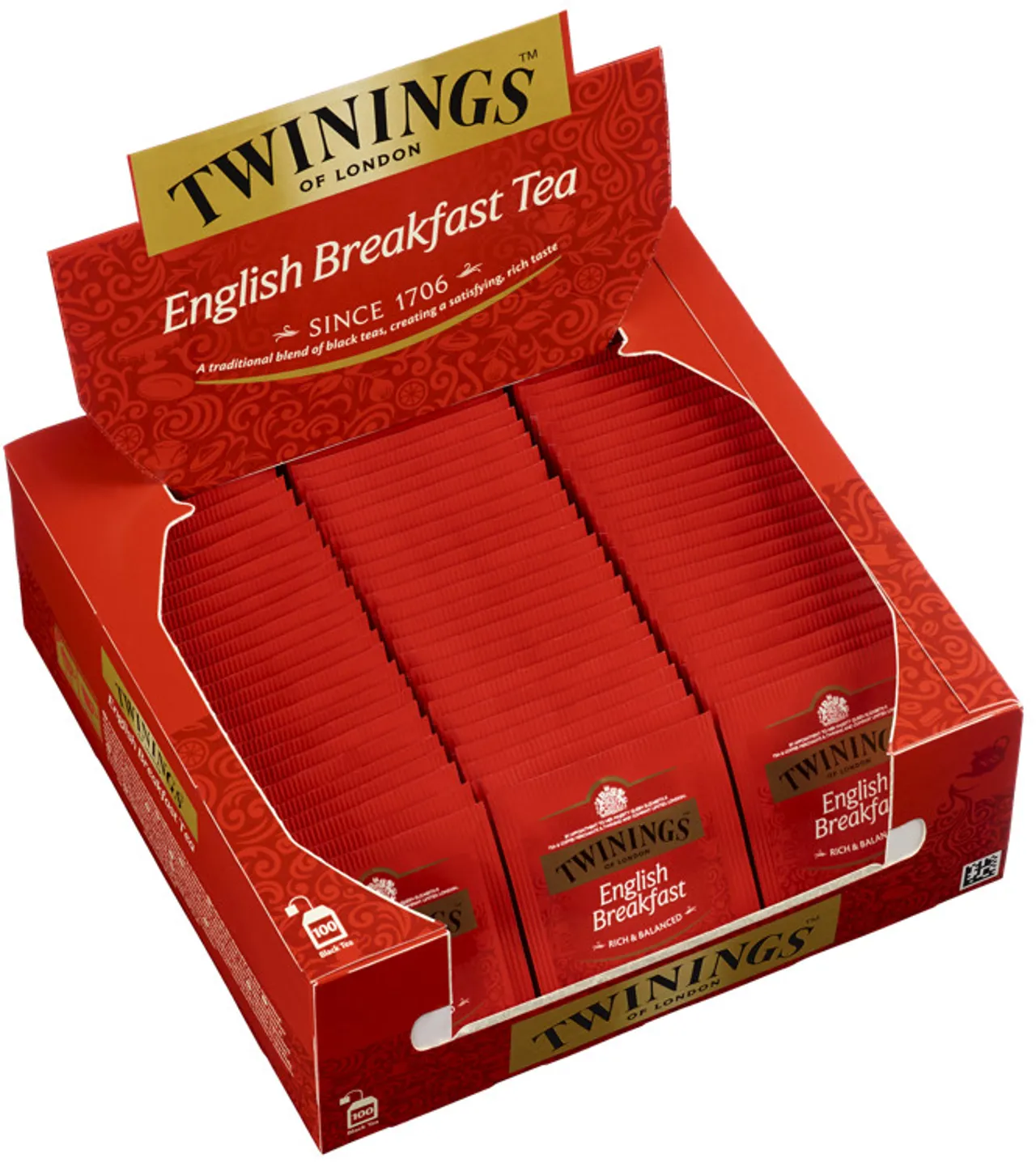 TWININGS ENGLISH BREAKFAST 4X100BAG