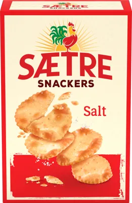 SÆTRE SNACKERS SALT 120G SÆTRE SNACKERS SALT 120G