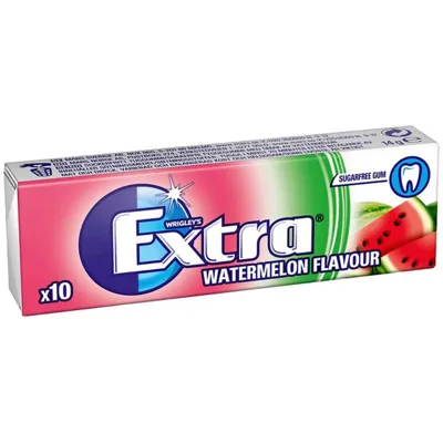 EXTRA WATERMELON 10P 14G EXTRA WATERMELON 10P 14G
