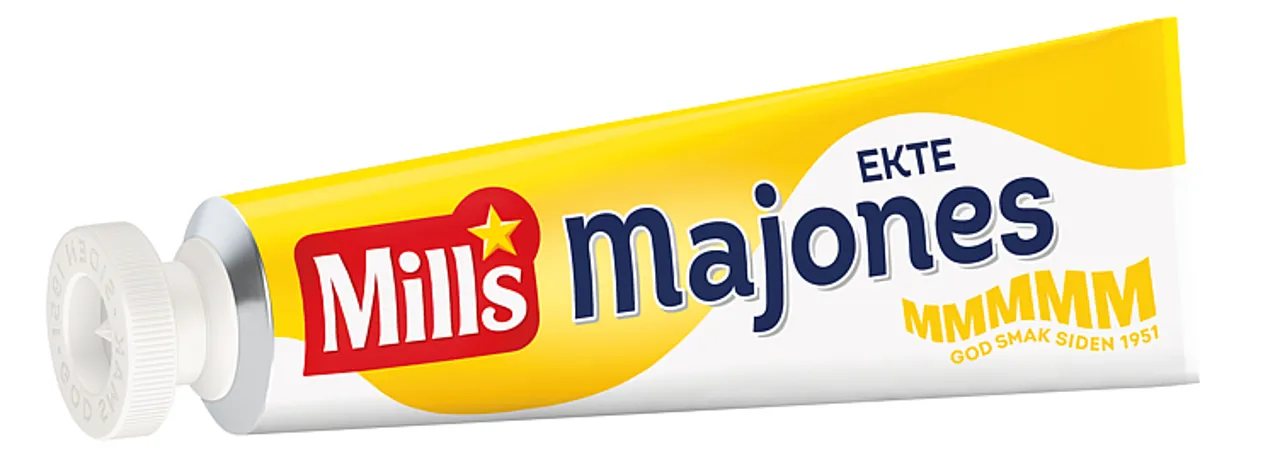 MILLS EKTE MAJONES 160G TUBE