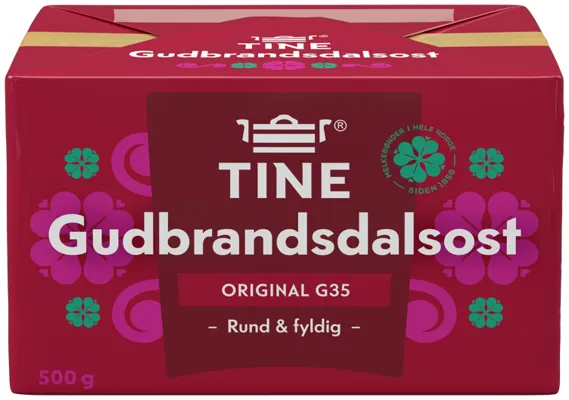 GUDBRANDSDALSOST 500G TINE GUDBRANDSDALSOST 500G TINE