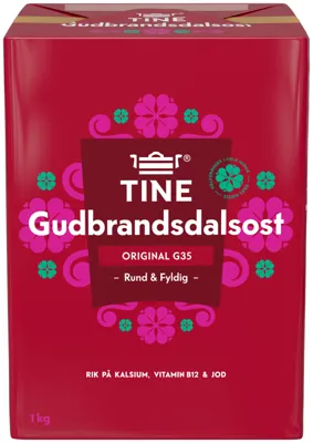 Gudbrandsdalsost 1kg Tine