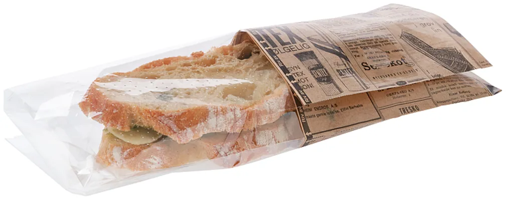 Snackbag Avistrykk Xl 28x13cm