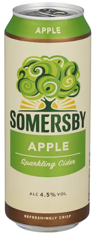 SOMERSBY APPLE CIDER, 4,5% 50 CL SOMERSBY APPLE CIDER, 4,5% 50 CL