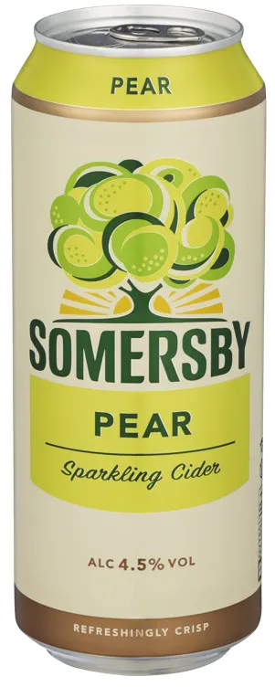 SOMERSBY PEAR CIDER, 4,5% 0,50L SOMERSBY PEAR CIDER, 4,5% 0,50L