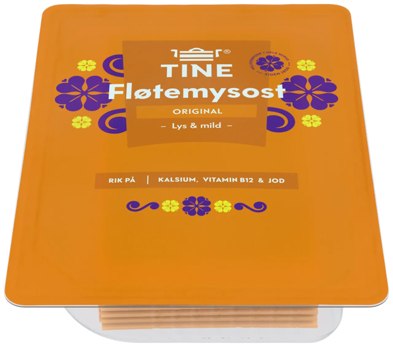 FLØTEMYSOST SKIVET 130G TINE