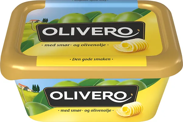 OLIVERO SMØR- OG OLIVENOLJE 400G OLIVERO SMØR- OG OLIVENOLJE 400G