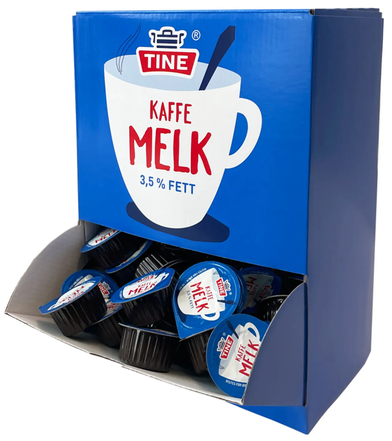KAFFEMELK KUVERT 100X10ML TINE
