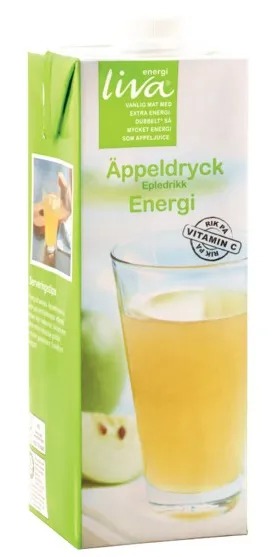 EPLEDRIKK 1L LIVA ENERGI EPLEDRIKK 1L LIVA ENERGI