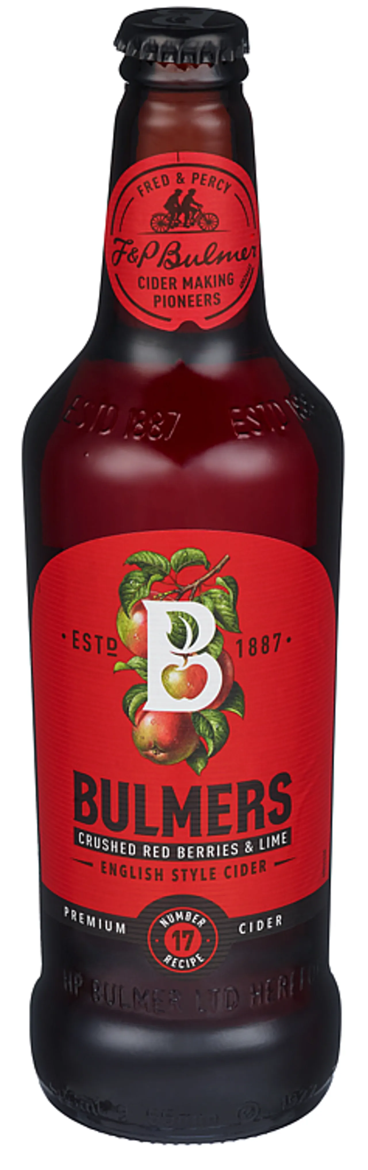 BULMERS RED BERRIES 0.50L FL