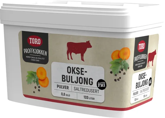 OKSEBULJONG SALTRED 800G TORO OKSEBULJONG SALTRED 800G TORO