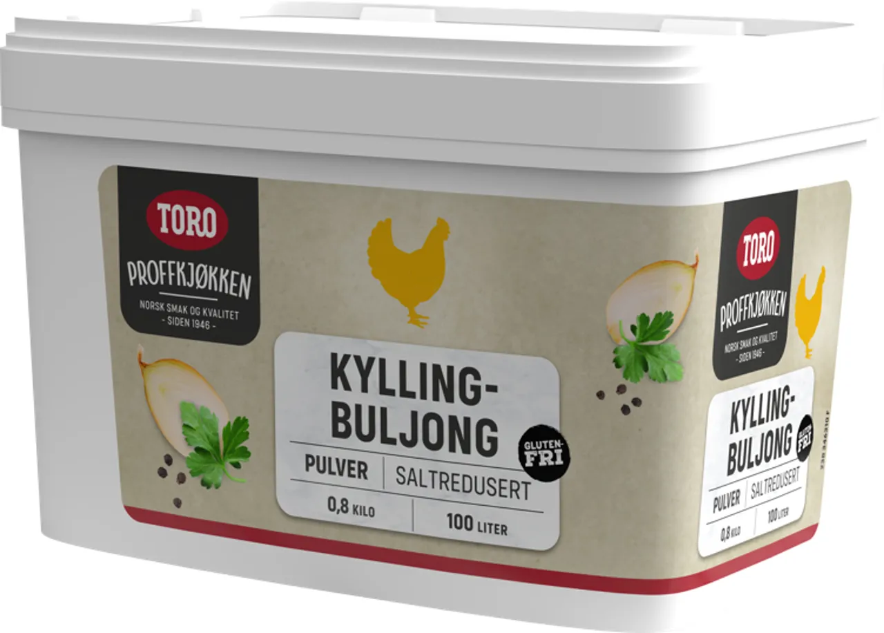TORO KYLLINGBULJONG SALTRED 800G