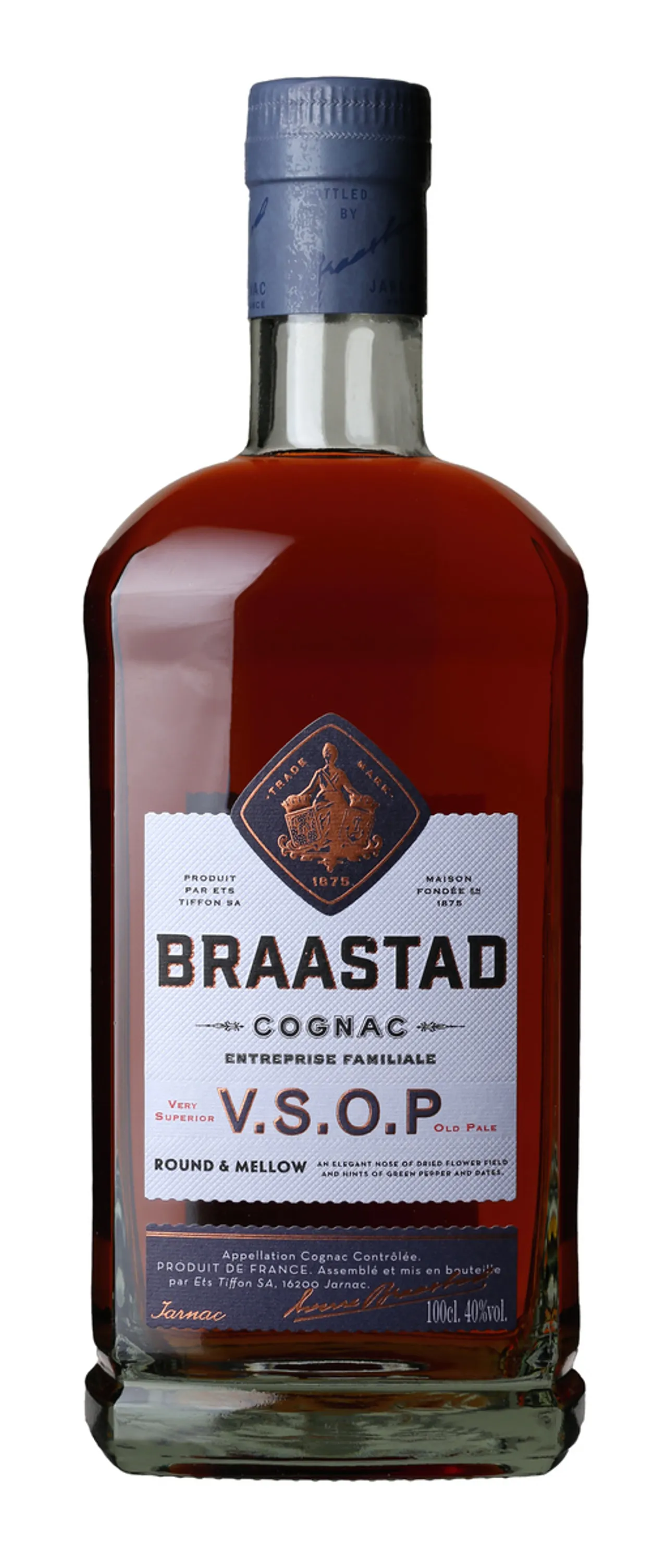 BRAASTAD VSOP RESERVE 40% 1L