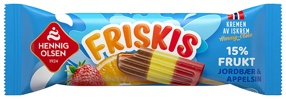 Friskis Jordbær/Appelsin