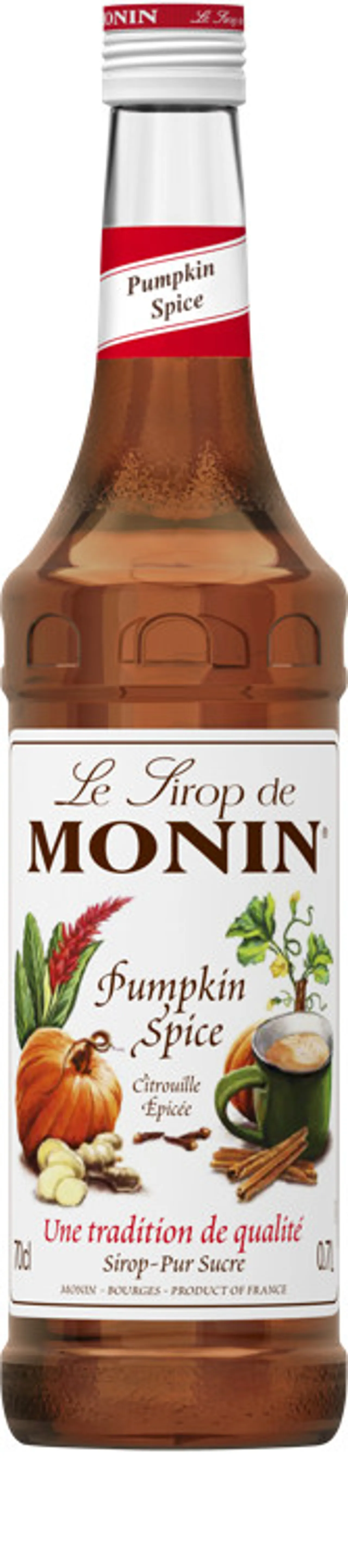 MONIN PUMPKIN SPICE SIRUP 70CL